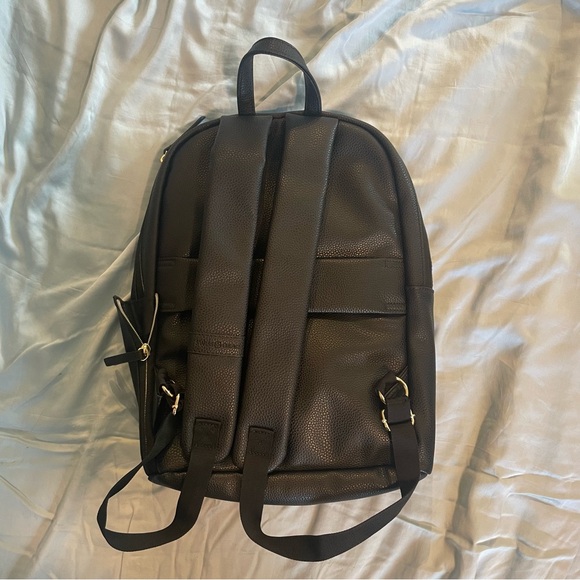 SwissGear Faux Leather Laptop Backpack - Picture 3 of 5